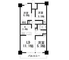 クラッシィハウス京都六地蔵ブライトタワー  ｜ 京都府宇治市六地蔵奈良町（賃貸マンション3LDK・20階・69.02㎡） その2