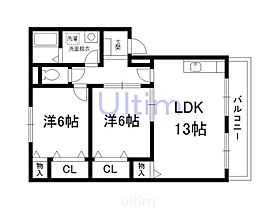 アーバンハウス鴨川  ｜ 京都府京都市伏見区羽束師鴨川町（賃貸マンション2LDK・2階・60.04㎡） その2