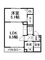 D-ROOM富野乾垣内  ｜ 京都府城陽市富野乾垣内（賃貸アパート1LDK・1階・37.48㎡） その2