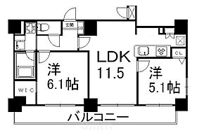 ALTA京都堀川ウインドア  ｜ 京都府京都市下京区小泉町（賃貸マンション2LDK・6階・52.16㎡） その2