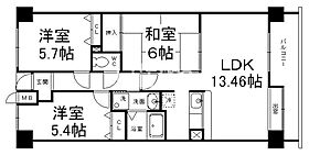 グランK’s  ｜ 京都府宇治市伊勢田町大谷（賃貸マンション3LDK・6階・67.96㎡） その2