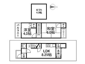 向島本丸町貸家  ｜ 京都府京都市伏見区向島本丸町（賃貸一戸建2LDK・--・34.00㎡） その1