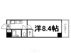 ビクトワール二条  ｜ 京都府京都市中京区聚楽廻南町（賃貸マンション1K・4階・22.38㎡） その2