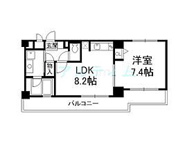 ベラジオ京都清水  ｜ 京都府京都市東山区遊行前町（賃貸マンション1LDK・4階・37.82㎡） その2