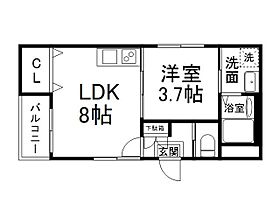 さくら庵京都伏見  ｜ 京都府京都市伏見区深草上横縄町（賃貸アパート1LDK・3階・30.72㎡） その2