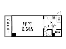 GLOBAL M＆S  ｜ 京都府京都市下京区榎木町（賃貸マンション1K・1階・21.50㎡） その2