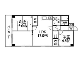 グランドビルフナトラ  ｜ 京都府宇治市小倉町神楽田（賃貸マンション2LDK・2階・63.18㎡） その2