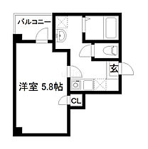 GARNET RESIDENCE MIYA  ｜ 京都府京都市東山区福稲柿本町（賃貸マンション1K・2階・19.10㎡） その2