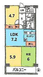 物件画像 コト—ハイツ伏見稲荷Ｃ棟