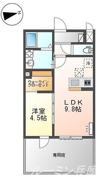 仮　小野市天神町新築アパート 103｜兵庫県小野市天神町(賃貸アパート1LDK・1階・36.00㎡)の写真 その2