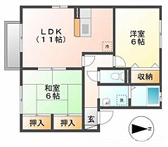 エスポワールＡ棟 202 ｜ 兵庫県西脇市和田町162-2（賃貸アパート2LDK・2階・55.44㎡） その2