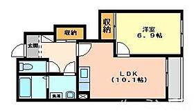 スマイルハート 102 ｜ 兵庫県加東市南山3丁目23-6（賃貸アパート1LDK・1階・44.62㎡） その2