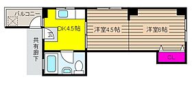 兵庫県神戸市東灘区御影山手５丁目（賃貸マンション2K・4階・27.00㎡） その2