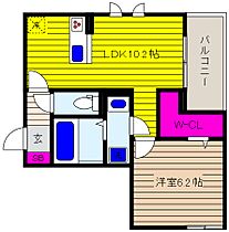 兵庫県神戸市東灘区御影中町１丁目（賃貸アパート1LDK・1階・40.24㎡） その2