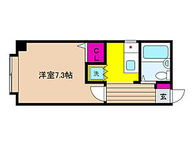 兵庫県神戸市東灘区深江北町３丁目（賃貸マンション1K・3階・21.41㎡） その2