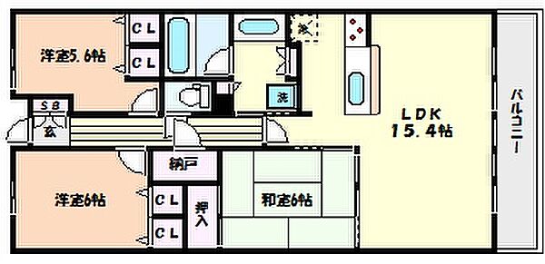 兵庫県神戸市東灘区御影山手１丁目(賃貸マンション3LDK・2階・72.93㎡)の写真 その2