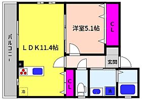 兵庫県神戸市東灘区魚崎西町２丁目（賃貸アパート1LDK・1階・43.06㎡） その2