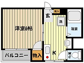 兵庫県神戸市東灘区御影２丁目（賃貸マンション1K・4階・20.00㎡） その2