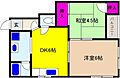 御影マンション西館4階5.7万円