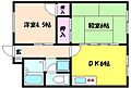 橋本マンション5階6.0万円