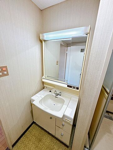 洗面 久米町マンション 4階/-