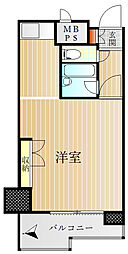 藤塚コーポラス 1Kの間取図画像