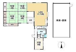 JR和歌山線 五条駅 3.2km 5LDKの間取り