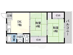 黒岡マンション  ｜ 大阪府藤井寺市藤井寺３丁目（賃貸マンション2LDK・2階・42.00㎡） その2