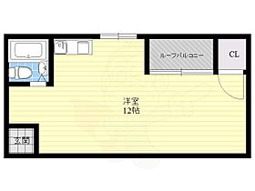 ハイツエイト  ｜ 大阪府柏原市古町２丁目（賃貸マンション1R・2階・23.00㎡） その2