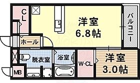 ブライトホルン  ｜ 大阪府羽曳野市南恵我之荘６丁目11番18号（賃貸アパート1DK・2階・33.34㎡） その2