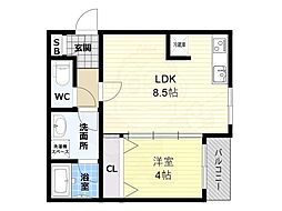 近鉄八尾駅 6.7万円