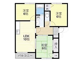 フラッツ向陽台E棟  ｜ 大阪府富田林市向陽台２丁目（賃貸アパート3LDK・1階・62.41㎡） その2