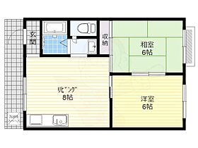 マンションくすのき  ｜ 大阪府羽曳野市翠鳥園（賃貸マンション2LDK・3階・41.50㎡） その2