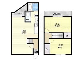 藤井寺市林戸建て  ｜ 大阪府藤井寺市林５丁目（賃貸一戸建2LDK・1階・99.98㎡） その2