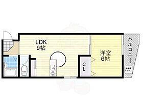 アメージングエステート  ｜ 大阪府南河内郡河南町大字一須賀（賃貸マンション1LDK・3階・35.00㎡） その2