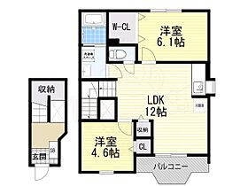 大阪府八尾市小畑町２丁目33番1号（賃貸アパート2LDK・2階・58.82㎡） その2