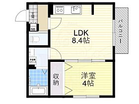 ALEGRIA道明寺  ｜ 大阪府藤井寺市道明寺５丁目（賃貸アパート1LDK・2階・30.56㎡） その2