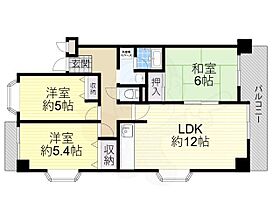 大阪府八尾市北本町２丁目12番30号（賃貸マンション3LDK・3階・73.10㎡） その2