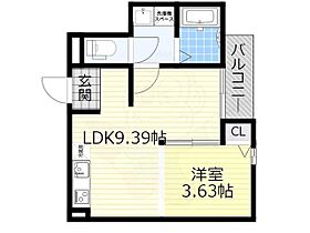 Fstyle小山  ｜ 大阪府藤井寺市小山４丁目（賃貸アパート1LDK・3階・29.44㎡） その2