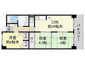 レジデンス佃  ｜ 大阪府松原市三宅中２丁目1番4号（賃貸マンション3LDK・3階・63.80㎡） その2