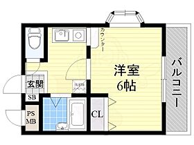 シャルムコート  ｜ 大阪府柏原市清州２丁目1番20号（賃貸マンション1R・3階・20.09㎡） その2