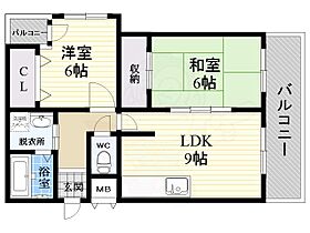 メゾンアルカディア 301 ｜ 大阪府柏原市今町１丁目（賃貸マンション2LDK・3階・43.00㎡） その2