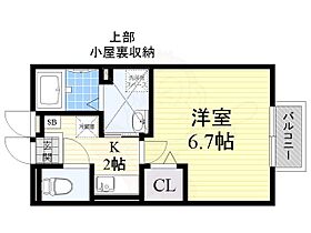 セジュール・シャトレーA棟  ｜ 大阪府羽曳野市誉田１丁目3番2号（賃貸アパート1K・2階・23.40㎡） その2