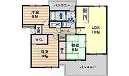 間取図画像 3LDK