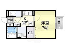 サンクレール志紀 2階