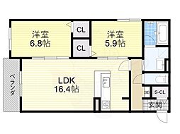 近鉄信貴線 河内山本駅 徒歩12分