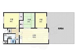 間取図画像 3LDK