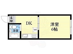 間取図画像 1DK