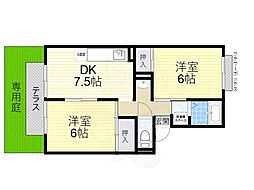 パルコート林1 1階/-