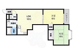 旭マンション 4階/-